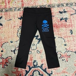 Soul Cycle Lululemon Leggings -  Skull & Crossbones
